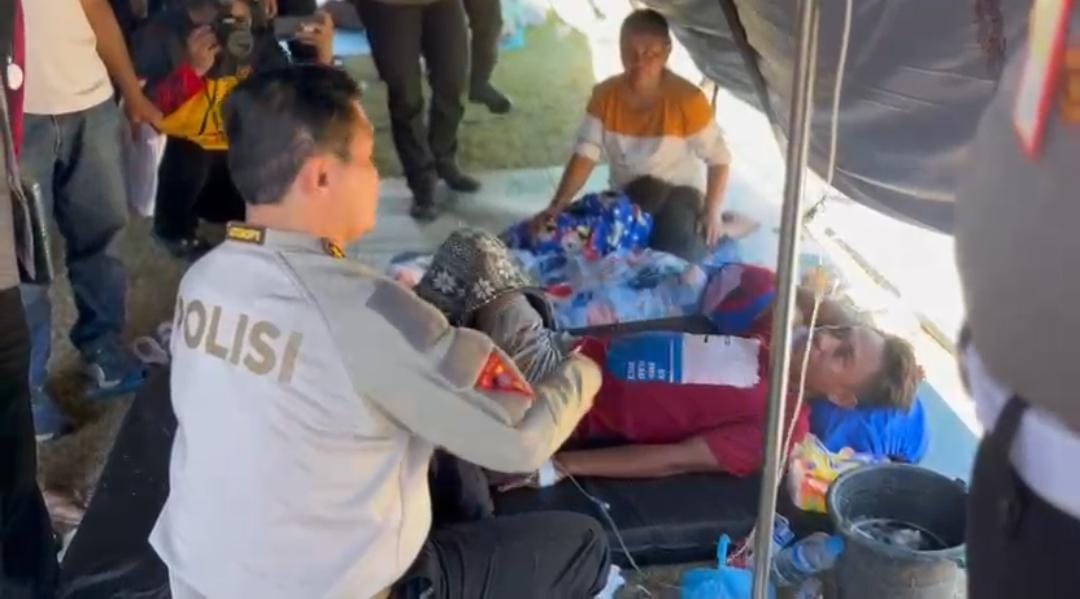 Astamaops Kapolri Turun Langsung Maksimalkan Operasi Kemanusiaan di Manggarai, 45 Posko Tampung 13.881 Pengungsi*