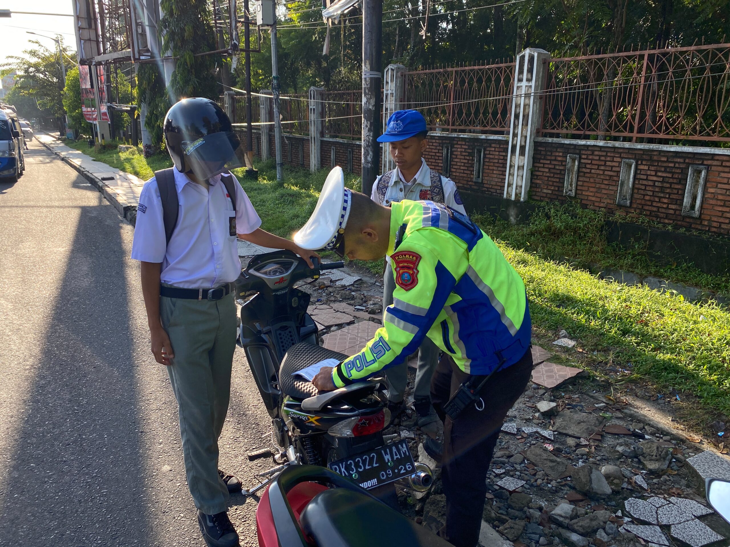Pos Padat Pagi Senin, Sat Lantas Pematangsiantar Kawal 35 Titik Rawan Kepadatan Lalu Lintas