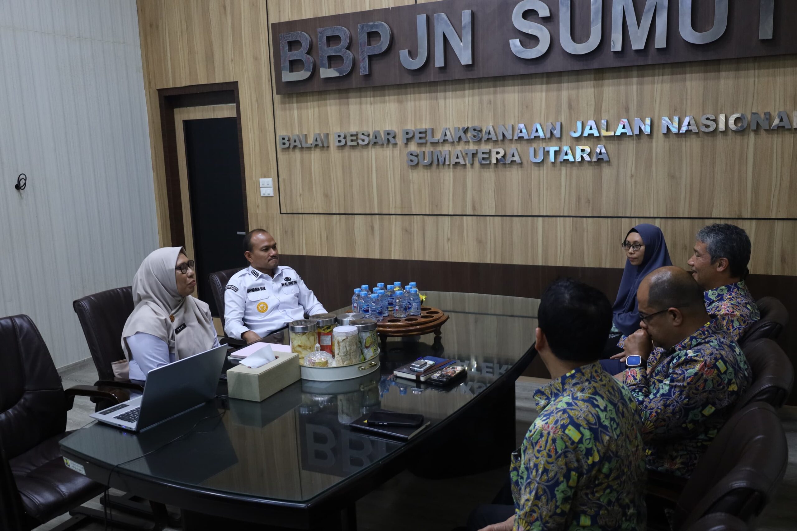 Bertemu BBPJN Sumut, Wali Kota Tanjungbalai Dorong Percepat Peningkatan Infrastruktur Jalan dan Jembatan di Kota Tanjungbalai