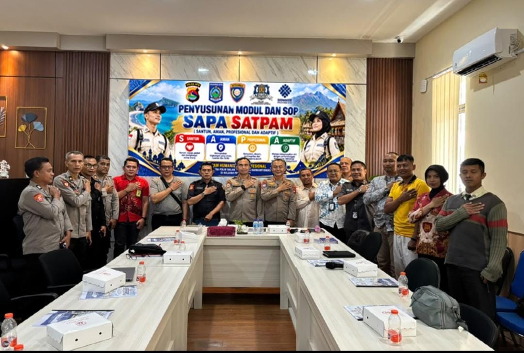 ​Wujudkan Satpam SAPA, Ditbinmas Polda NTB Gelar Rakor Penyusunan Modul dan SOP Humanis