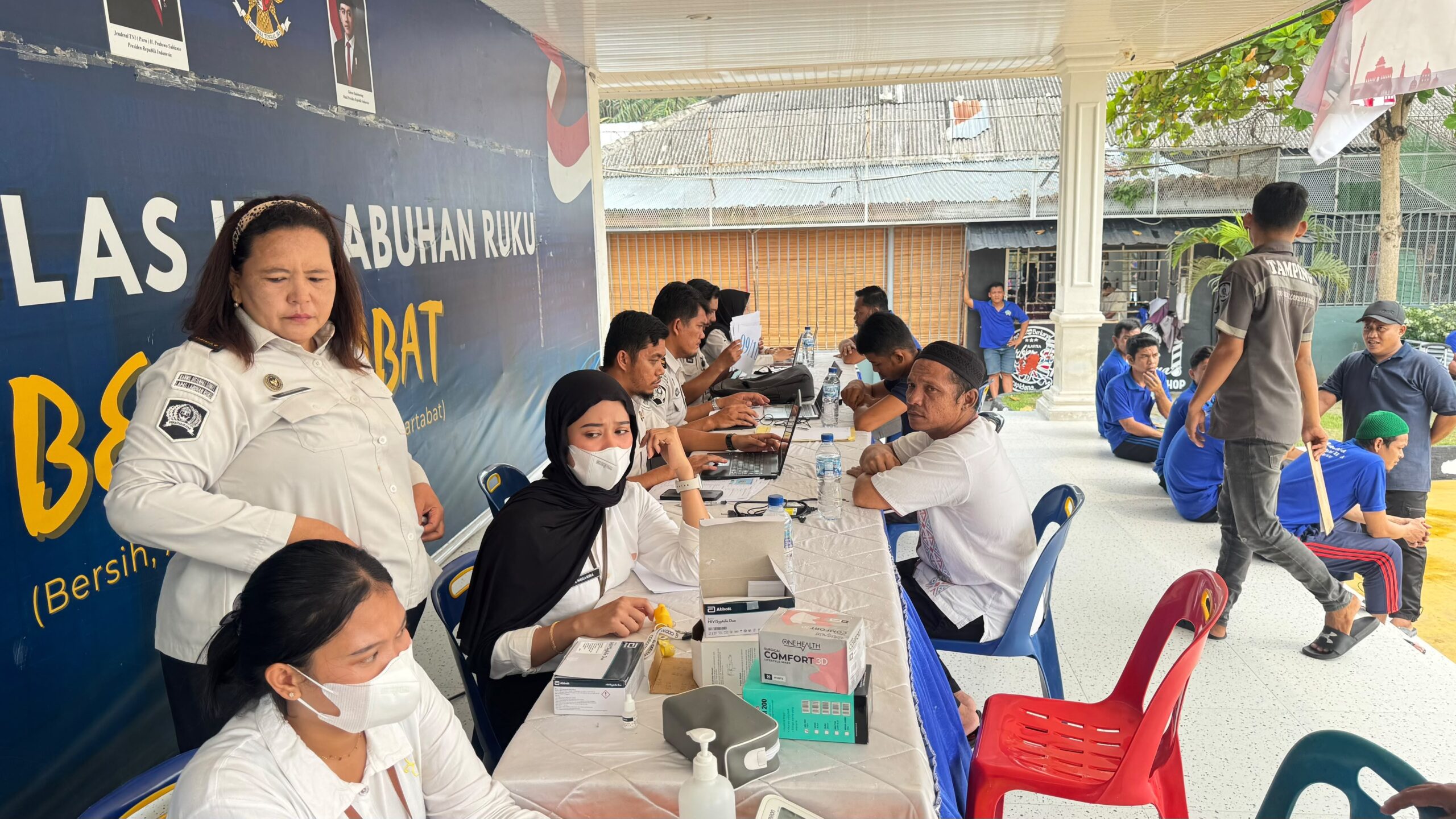 Lapas Labuhan Ruku Laksanakan Asesmen Susulan Kelayakan Rehabilitasi dan Re-edukasi Narapidana Pengguna Napza Berbasis Ketahanan Pangan