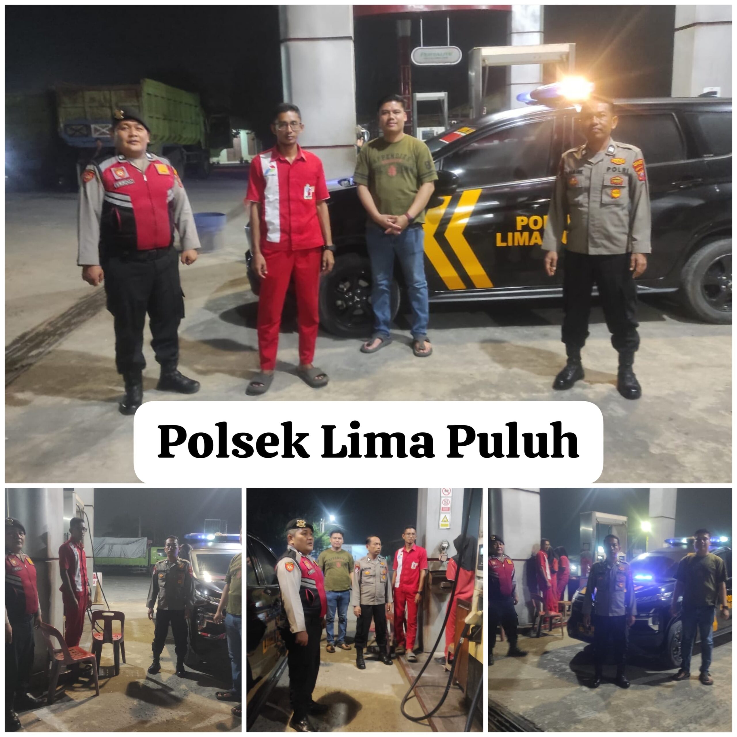 Polres Batu Bara dan Polsek Jajaran Gelar Patroli KRYD, Antisipasi Balap Liar dan Gangguan Kamtibmas